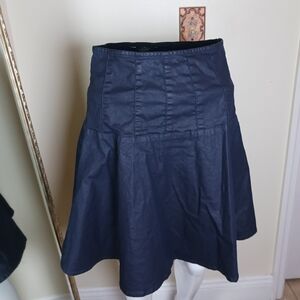 Ralph Lauren Dark Blue A-Line Skirt